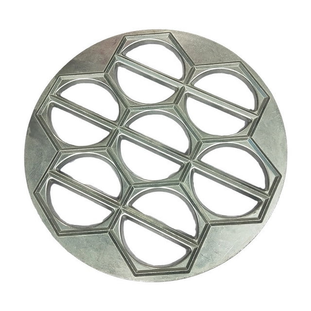 Dumpling Maker Press 14 Hole Aluminum Alloy Mold Kitchen Tool For Making Wontons Ravioli Meatballs And Pelmeni Easy To Use And Clean