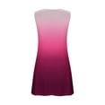 thumbnail image 4 of JMKQLZ Women's Spring And Summer Vacation Button V-neck Strap Top Dress, 4 of 5