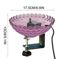 thumbnail image 3 of Hanging Bird Bath, Multi Functional Bird Bath Bubbler Birdbath Water Fountain Pump for Hummingbird Feeder Drinking, Bird Bath, Garden, Pool, and Pond, 3 of 7
