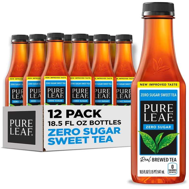 Pure Leaf Zero Sugar Sweet Tea, 18.5 fl oz, 12 Pack photo 1