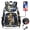 Color4, variant on Anime One_Pieces Classic Backpack Canvas Knapsack Student School Bookbag Waterproof Travel Dacypack with USB Charge Port