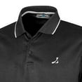 thumbnail image 3 of Under Par Mens Waffle Knit Polo Shirt, 3 of 4