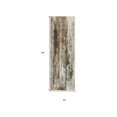 thumbnail image 5 of HomeRoots 513166 8 ft. Orange, Purple & Green Abstract Power Loom Runner Rug, 5 of 5