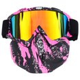 thumbnail image 1 of Gafas de esquí para adultos en liquidación de invierno con máscara desmontable. Regalos de invierno para bloquear el sol. Gafas de esquí con parabrisas en liquidación de Navidad., 1 of 2