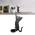 thumbnail image 4 of Decoration Candlestick, Cat Shape Home Decor Candlestick Iron Material  For Dinner Cat Serving A Dish,Standing Cat,Cat Catching, 4 of 8