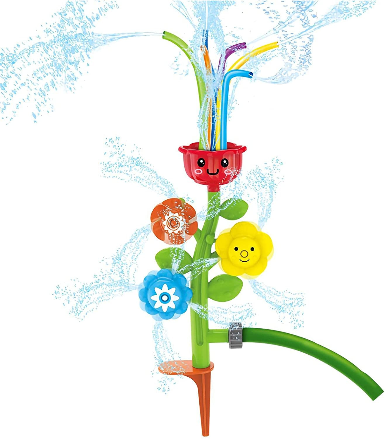 Outdoor Sprinklers for Children and Toddlers, Backyard Water Spray Sprinkler Toy Water Splashing