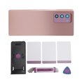 thumbnail image 2 of Back Glass Replacement Cover Case, Sensitive Pre Installed Camera Lens Adhesive Easy To Install Back Cover Replacement with Tools for Smartphone Black,Brown, 2 of 7