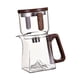 thumbnail image 3 of Juego de té con taza separadora de agua y té con mango de madera, tetera resistente al calor, tetera mágica para oficina, fiesta, camping, sala de, 3 of 8