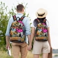 thumbnail image 4 of Easygdp Graffiti Lamp Urban Scene Mochila de Lona Resistente para Laptop, Compatible con Laptops de 15 a 17 pulgadas, Ideal para Escuela, Trabajo y Viajes-Small, 4 of 5