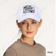 thumbnail image 2 of C.C Ponycap Messy High Bun Ponytail Adjustable Mesh Trucker Baseball Cap Hat, Criss Cross Patch Be Yourself, Black, 2 of 3