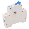 thumbnail image 4 of Disyuntores De Corriente Residual, PA66 Nylon 4500A Capacidad De Ruptura Protección 1P Montaje En Riel DIN Disyuntor Pequeño Con Clip De Bloqueo Biestable Para El Hogar ANGGREK ID1013, 4 of 8