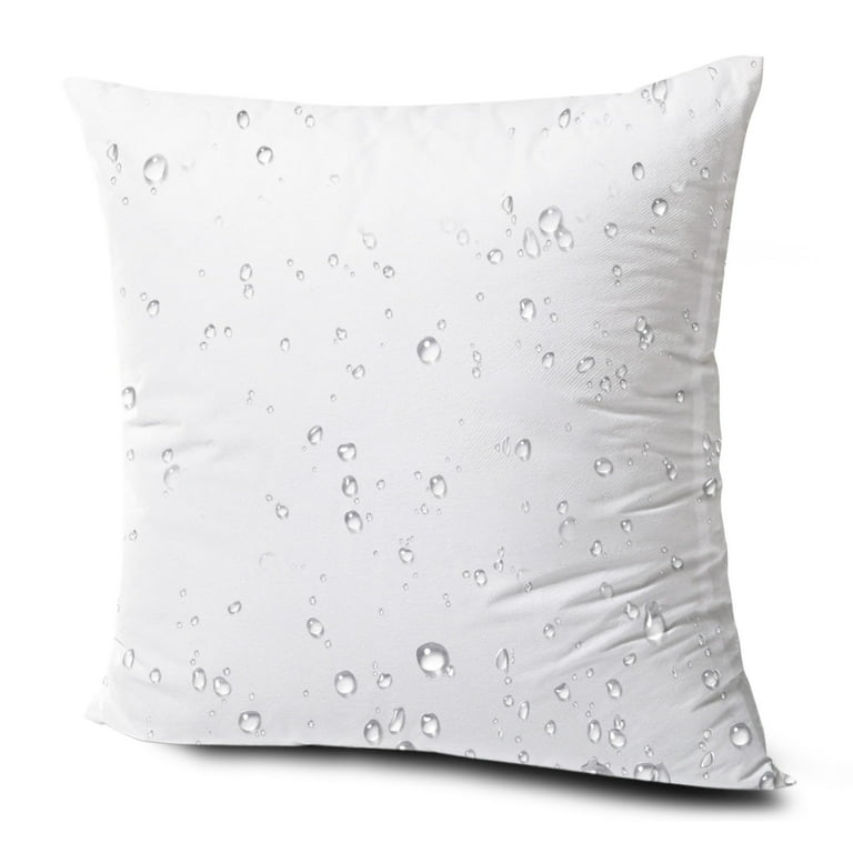 Phantoscope 18 x 18 Outdoor Pillow Inserts - Pack of 2 Square Form Water  Resistant Decorative Throw Pillows, Made in USA 