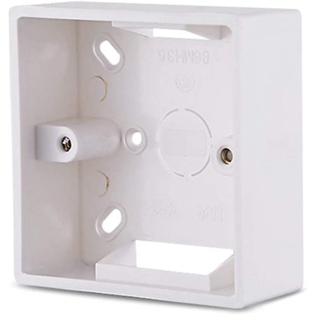 Switch Bottom Box 86X86 PVC Thickening Junction Box Wall Mount Cassette for Switch Socket ...