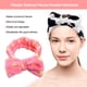 thumbnail image 2 of Minnieouse Diademas con lazo, banda elástica para la cabeza, banda para el sudor de franela suave, accesorios para el cabello, diadema para de cara Accesorio para el cabello punto amarillo rojo Minnieouse AP011184-13B, 2 of 6