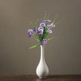 thumbnail image 1 of Crisantemos artificiales simulados, plantas acuáticas artificiales, arreglos florales para sala de estar, comedor o jardín, arreglos florales para exteriores, tamaño grande, aspecto, 1 of 6