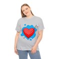 thumbnail image 4 of Soluvd Unisex Heavy Cotton Tee Heartemis, 4 of 12