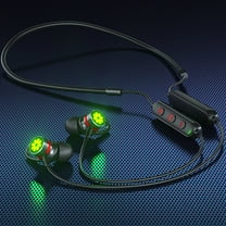 Rvasteizo Bluetooth Headphones, Sports Earbuds Wired Running Headphones With Microphone, Neckband In-Ear Stereo Workout Earphones Designed For Jogging Gym Headsets