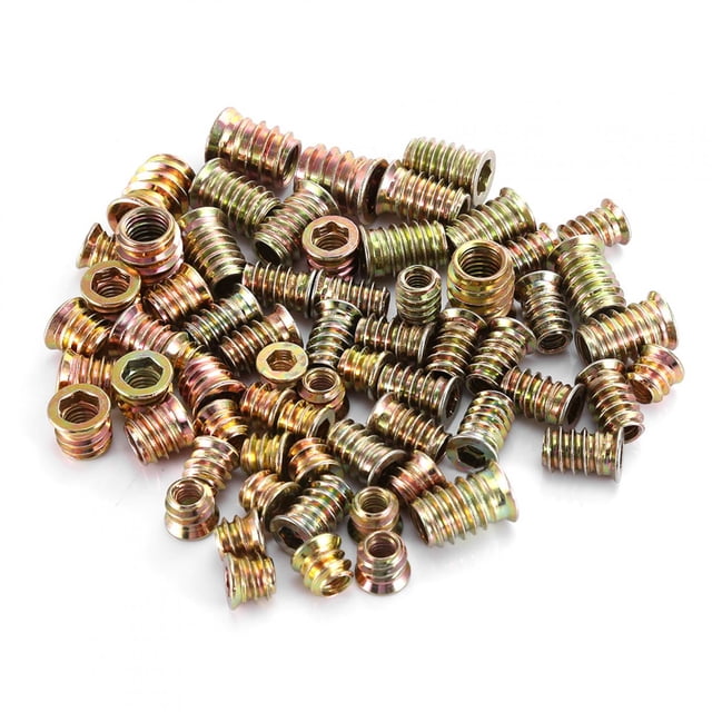 Inside Outside Teeth,65Pcs Iron Inside Hex Screw Nut Hex Nut Unrivaled Performance