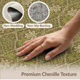 thumbnail image 6 of ODIKA Boho Retro Vintage Border Repeating Geometric Moody Tone Dining for Playroom, Bedroom, Reading Nook, Pet Friendly & Kids Safe Play, 6 of 7