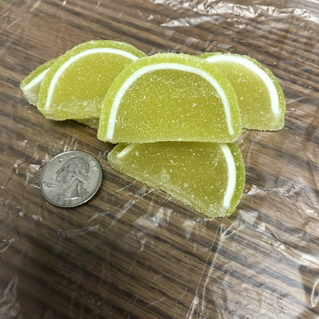 Lime Fruit Slices - Cavalier Candies Fruit Slices Key Lime flavor jelly candy 2 pounds