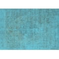 thumbnail image 1 of Ahgly Company Indoor Rectangle Oriental Light Blue Industrial Area Rugs, 2' x 5', 1 of 4