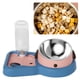 thumbnail image 4 of Cuencos dobles para perros y gatos, cuenco de agua para mascotas, cuencos dobles para mascotas con botella de agua automática, cuenco de agua para mascotas con botella de agua automática True Excellence, 4 of 8