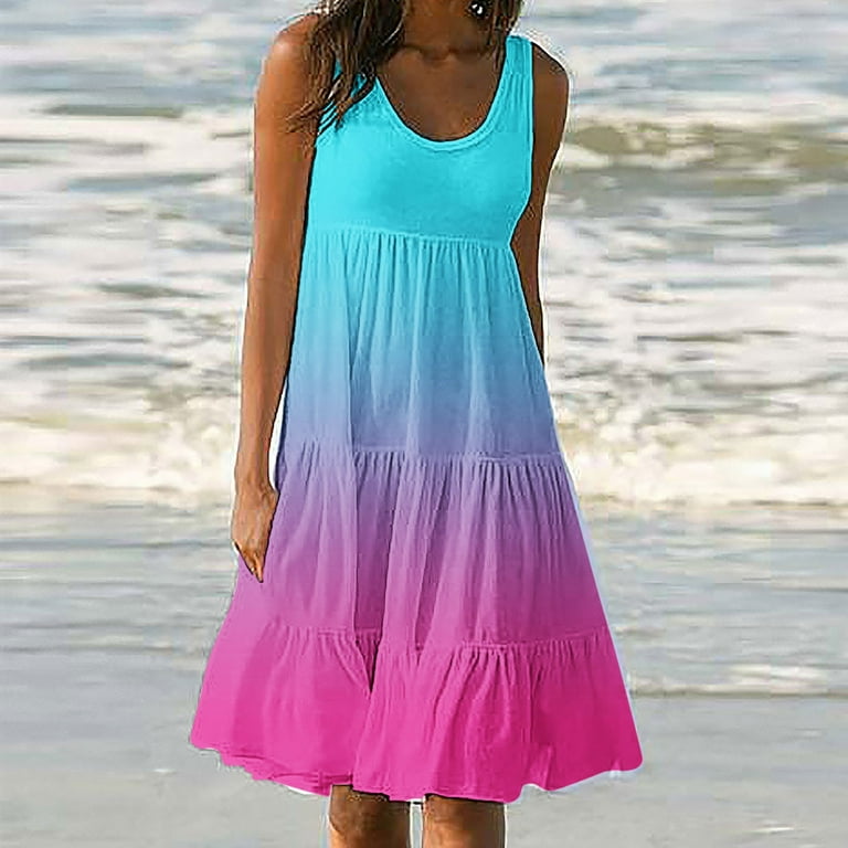 colourful beach dresses Biarritz Beach Dress main image 0