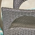 thumbnail image 3 of Noble House Laurent 5 Piece Wooden Round Patio Dining Set in Gray, 3 of 7