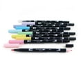 thumbnail image 3 of Tombow Dual Brush Pens: Pastel Color Set, 3 of 5