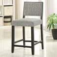 thumbnail image 2 of Linon Zoe Counter Stool, 24 inch Seat Height, Multiple Colors, 2 of 2