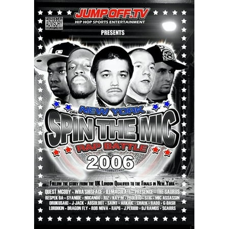 Spin Mic: New York Rap Battle 2006 Disc 1 (DVD) (Best Rap Battle Lines Ever)