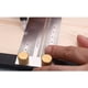 thumbnail image 5 of Regla en T de alta precisión para marcar madera, regla de trazado con agujeros, herramienta de medición de calibre, herramientas de marcado de carpintero (200 mm), 5 of 5