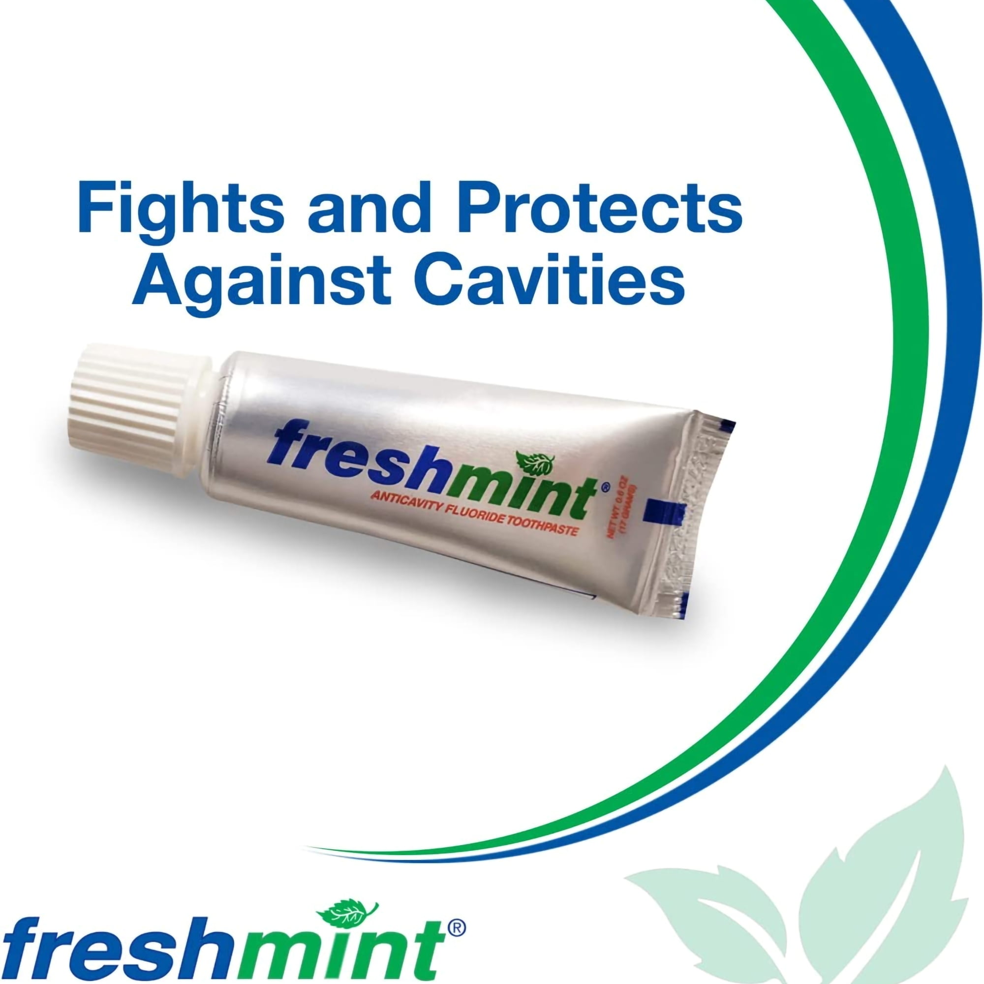 freshmint Toothpaste 0.6 oz. Fresh Mint Flavor TP6A 144 Ct