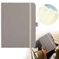 thumbnail image 2 of BIZHUA A6 Regular Notebook Gray, Neutral Standard Lined Journal for Minimalist Notes, Compact Notepad for Desk Home, 2 of 9