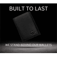 thumbnail image 4 of Stealth Mode Trifold RFID Blocking Leather Wallet for Men (Black), 4 of 9