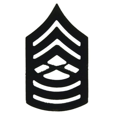 U.S.M.C. Master Sergeant Rank Insignia Black - Walmart.com