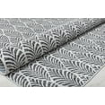 thumbnail image 6 of Mason Brooks Cressida CA15A Fusion Gray Geometric Contemporary Gray Area Rug, 5'3" x 7'0", 6 of 9