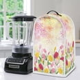 thumbnail image 5 of HELLHERO Blender Protection Polyester Dust Cover Tulip Flower Handle Food Processor Cover for Home Kitchen, 5 of 6