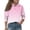 Pink, variant on Grblisyd Girls Shirts Long Sleeve Polo Shirt for Boys Gradient Uniform Shirts Size 5-14 Years Back to School