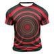 thumbnail image 2 of Mens Camisas de Manga Corta Impresión Casual Deportes Cuello Redondo Blusa, Poliéster Ligero para la Primavera Verano Al Aire Libre Uso Diario, 2 of 4