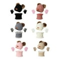 thumbnail image 6 of Dress Choice Kids Winter Beanie Hat Scarf Gloves Set Knit Warm Toddler Winter Fleece Lining Cap Gloves Neck Warmer for Boys Girls, 6 of 8