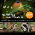 thumbnail image 6 of Simple Deluxe 50W Ceramic Heat Emitter Reptile Heat Lamp Bulb No Light Emitting Brooder Coop Heater for Amphibian Pet & Incubating Chicken, 2-Pack, 6 of 6