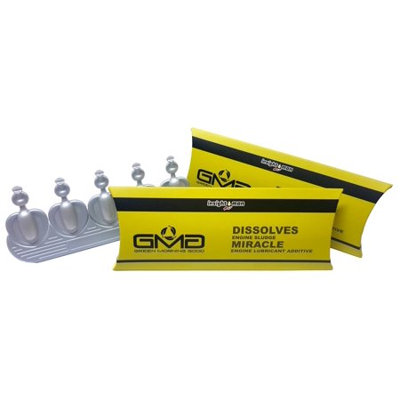 WK Auto GMG Engine Oil Additive Treatment for Small Gas and Diesel Engines: Increases Engine Power and Reverses Engine’s Aging Process. 5 Capsules Pack (1cc per Capsule)
