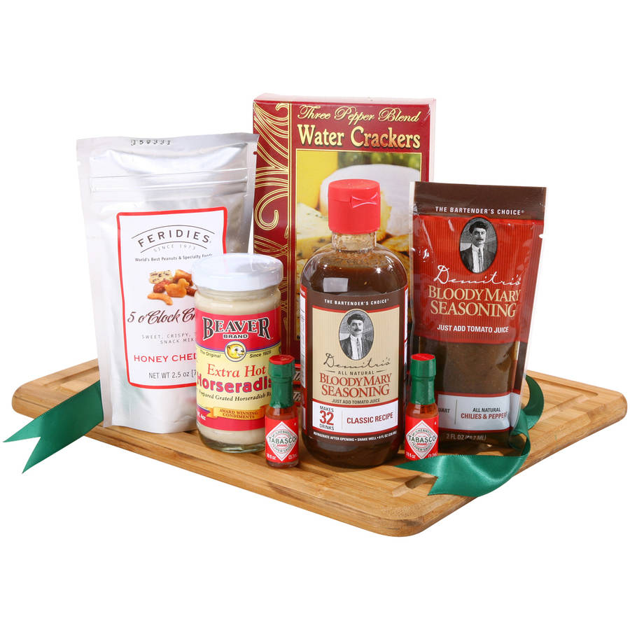 Alder Creek Demitri?s Bloody Mary Gift Set Basket, 8 pc