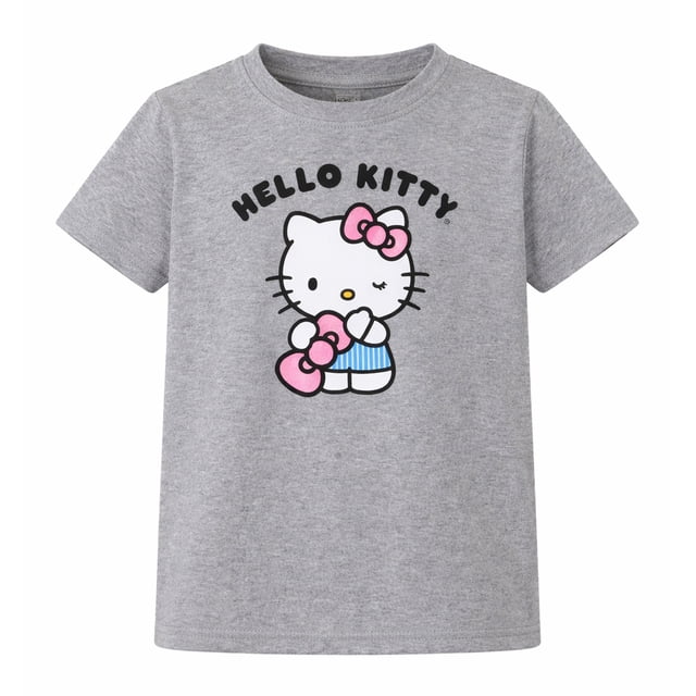 Playera Hello Kitty para Niña, Jaspe Talla 14