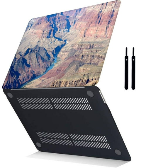 Plastic Hard Case Compatible with 2021 - 2023 Rel. MacBook Pro 14" XDR Display & Touch ID Cable Tie Model: M2 A2779 A2442 M1 Painting A 0110