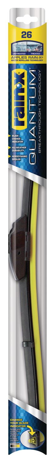 Rain-X Quantum 26" Wiper Blade, Applies water-repelling coating.