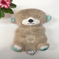 thumbnail image 2 of adjustable Baby Breathing Bear Soothes Otter Plush Doll Toy Music Sleep Companion Acousto-optic Doll Toy Gift, 2 of 5