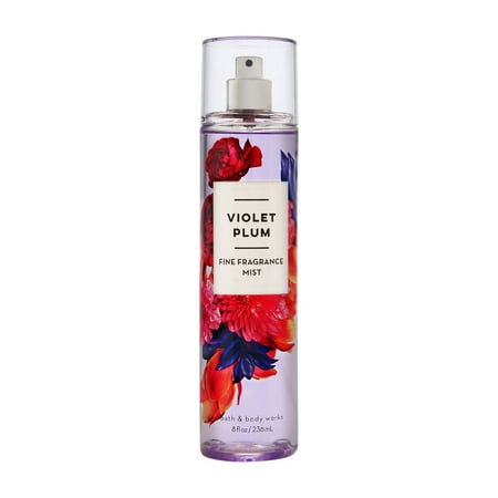 Bath & Body Works Violet Plum 8.0 oz Fine Fragrance (Body Mist Bath And Body Works Best Seller)