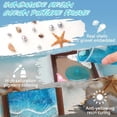 thumbnail image 4 of Ocean Resin Art Kit, Clear Epoxy Resin Kit with Frames, Beginner DIY Ocean Painting Full Set of Tools + Tutorials, Great Gift for Craft Lovers, Adult Stress Relief Creative Crafts$$Art & Craft, 4 of 7